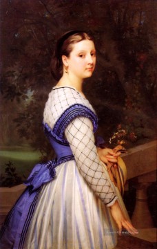 William Adolphe Bouguereau Werke - La Comtesse de Montholon Realismus William Adolphe Bouguereau